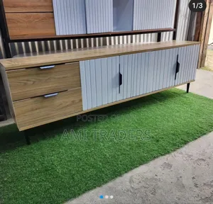 Modern Natural Tv Stand (6FT)