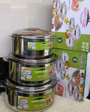 3 Piece Big Size Hot Pot