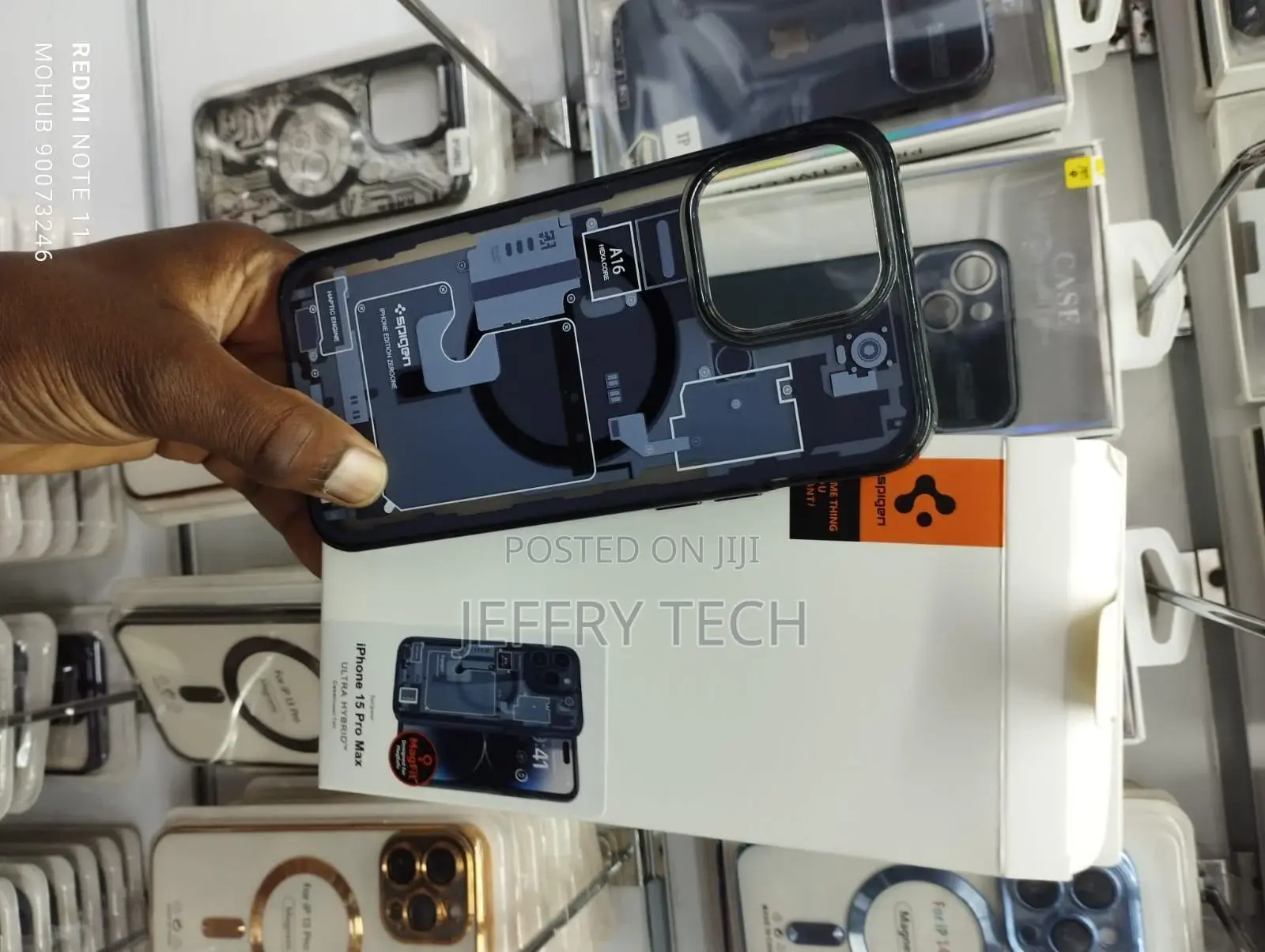 Spigen Ultra Hybrid Zero One Case for iPhone 15 Pro Max