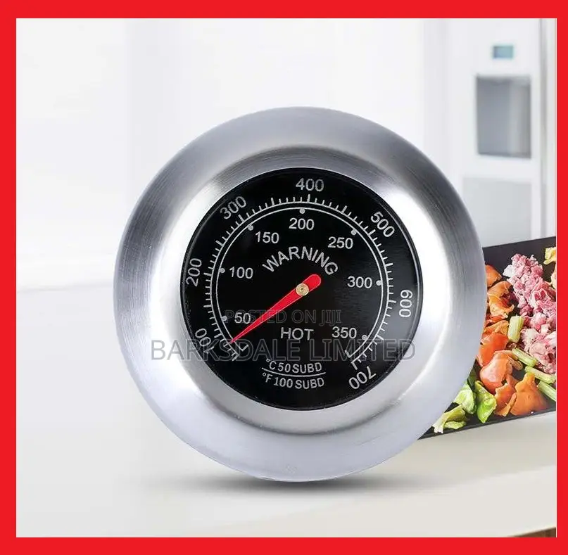 LARGE BBQ Grill Smoker Temperature Gauge Thermometer Dial