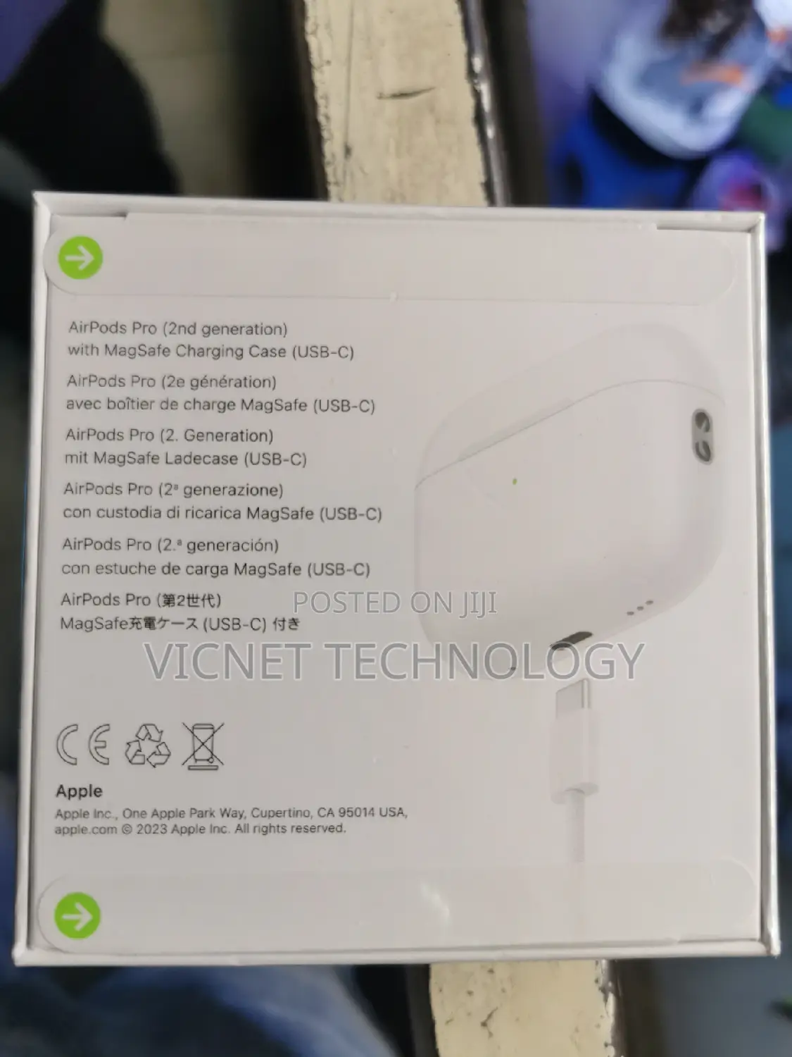 iPhone Type C Airpods PRO 2nd Generation