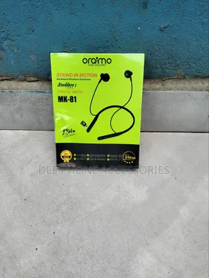 Oraimo Mk 81 Bluetooth Earphones.