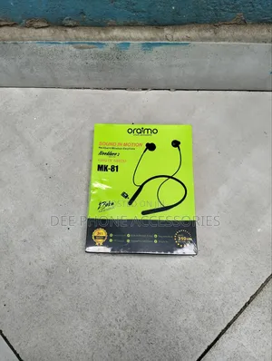 Oraimo Mk 81 Bluetooth Earphones.