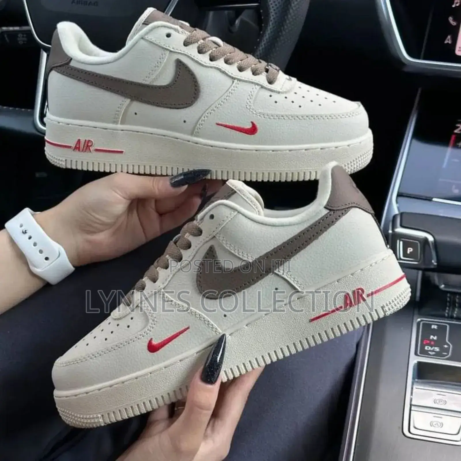 Airforce 1, Lowbrown-Red Swoosh