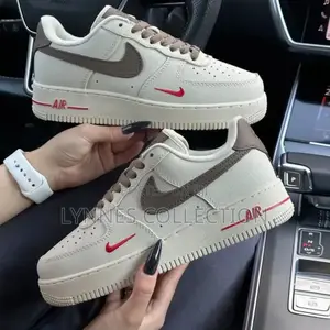 Airforce 1, Lowbrown-Red Swoosh