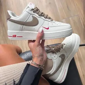 Airforce 1, Lowbrown-Red Swoosh