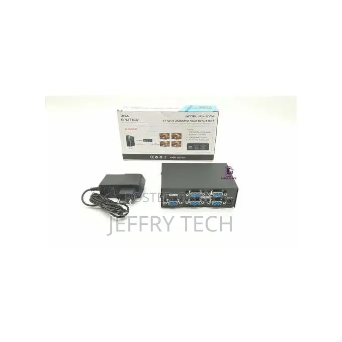 Hd Splitter 4 Port 200mhz VGA Splitter