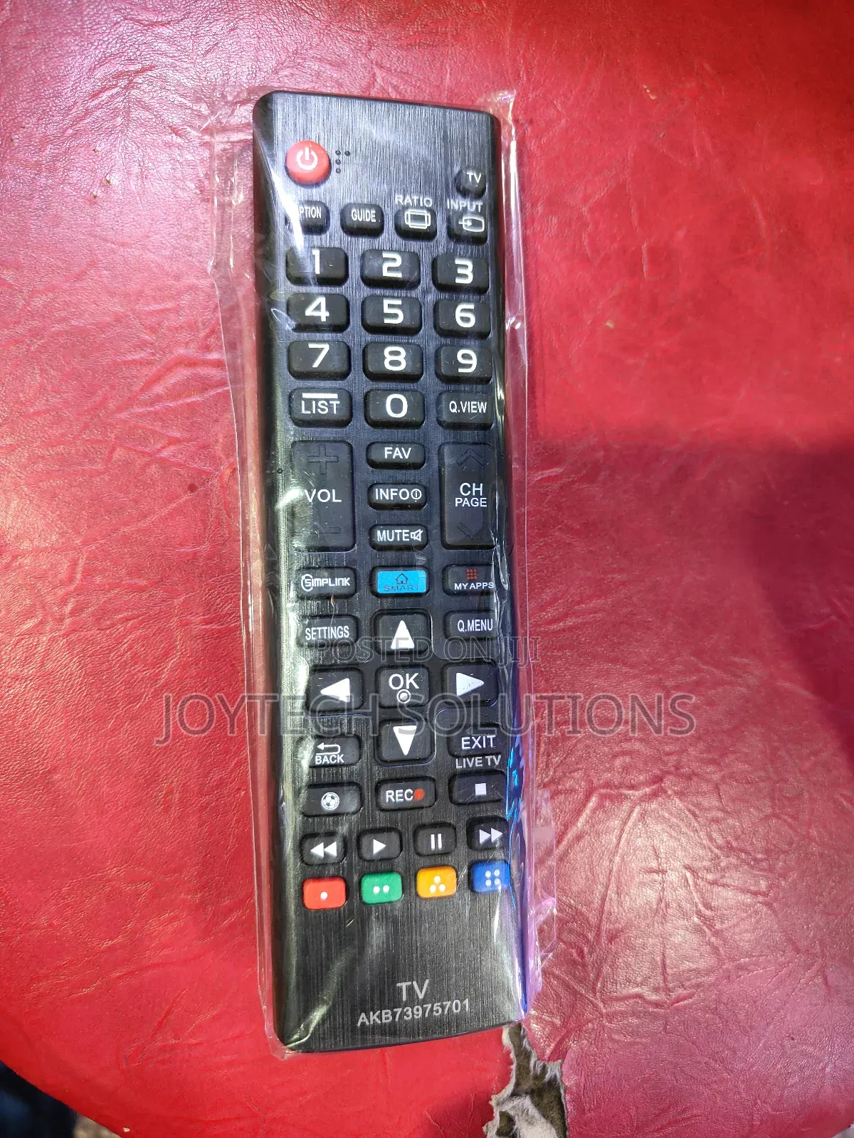 LG Digital Tv Remote Control. Remote Control