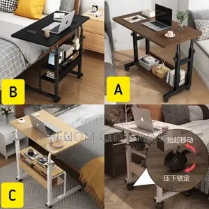 Laptop Table With Lower Storage