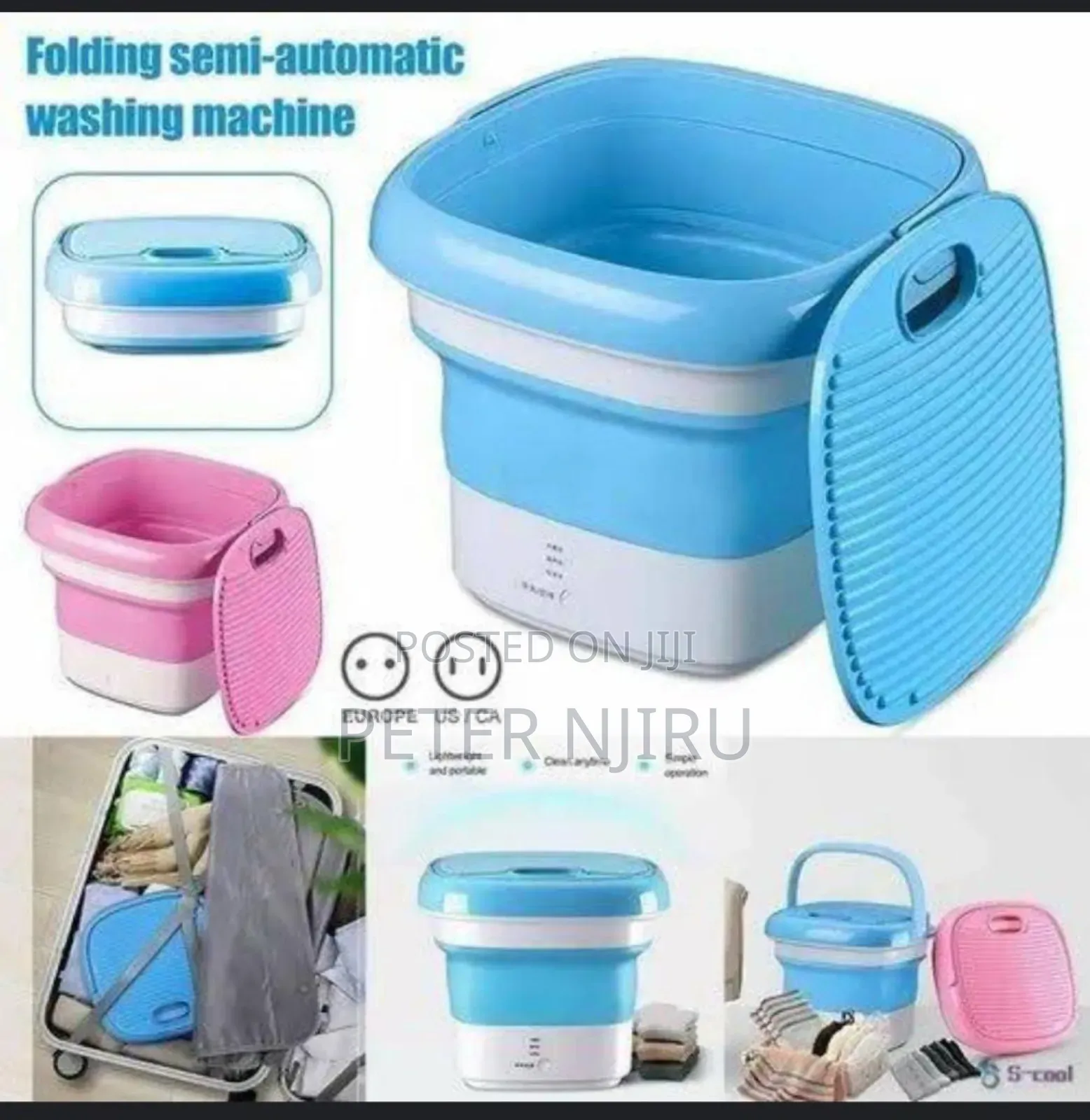 Mini Foldable Washing Machine