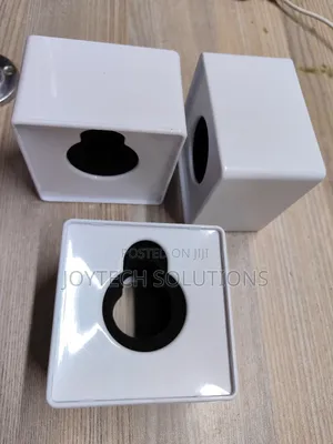 White Microphone Flag