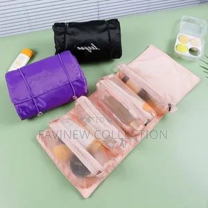 4pcs in 1 Detachable Makeup Bag Large Capacity Pouch