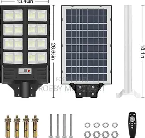 Solar Light 800W Dusk to Dawn Solar LED Street Lights