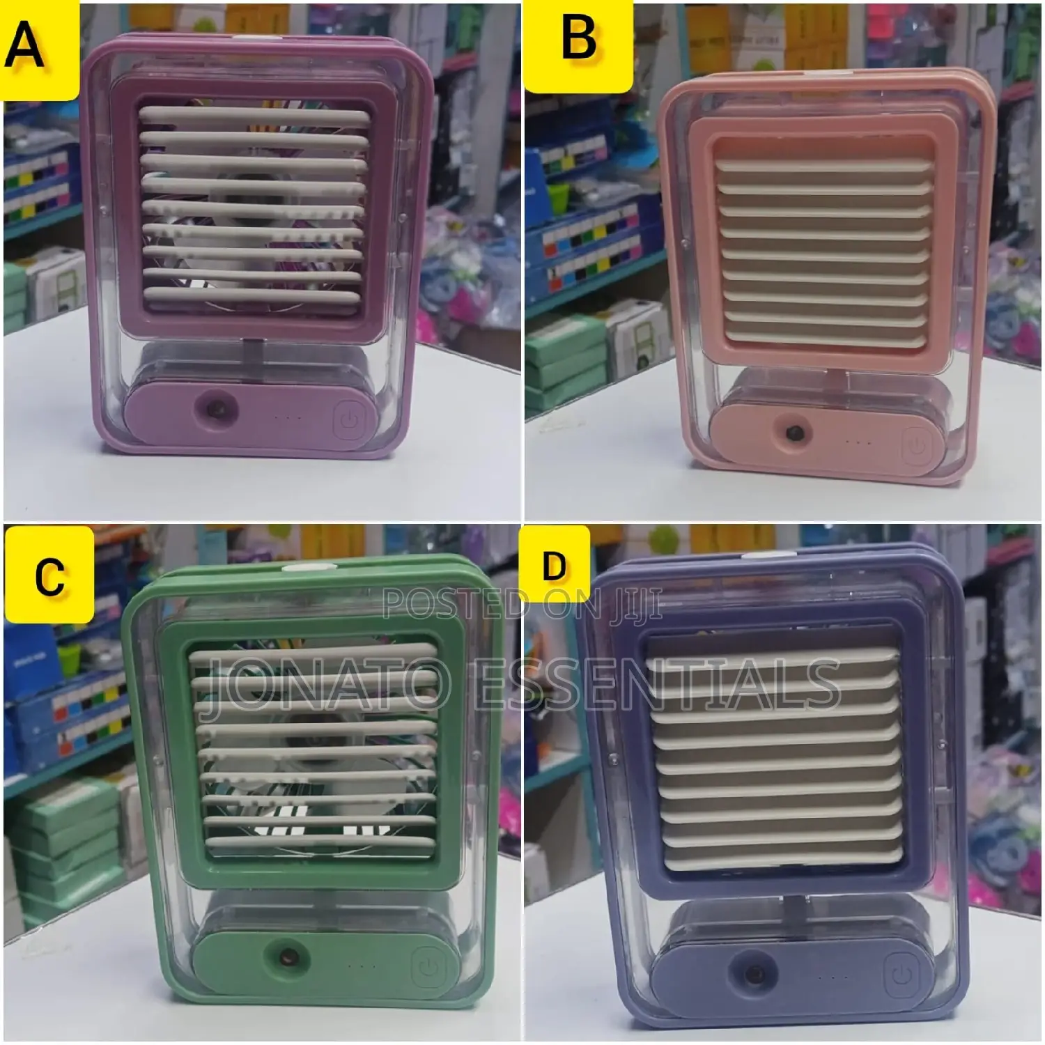 Portable Mist Desk Fan