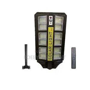 Solar Light 200W Dusk to Dawn Street Lamp + Pole