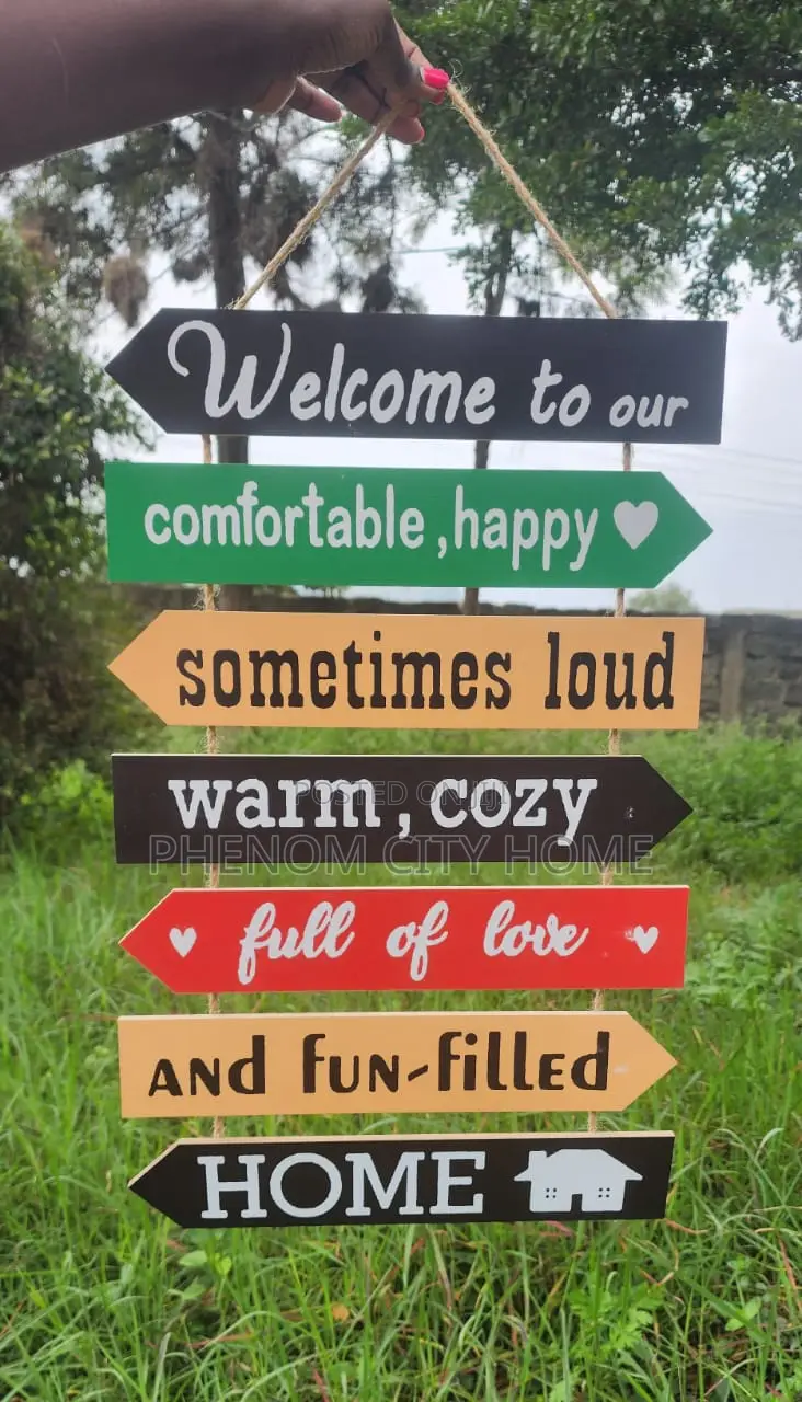 Wooden Wall Hanging Decor