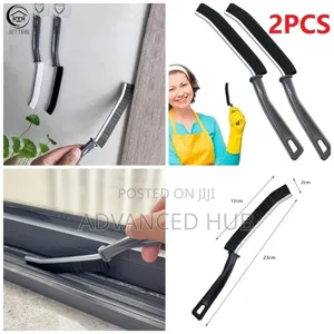 2pcs Hard Bristtled Crevice Brushes