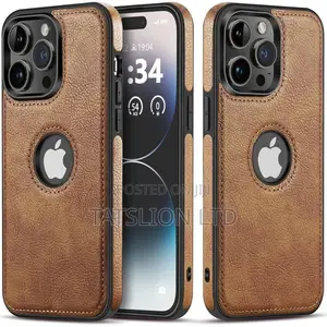 Leather Case Cover for iPhone 15 Pro Max