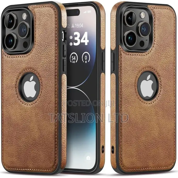 Leather Case Cover for iPhone 15 Pro Max