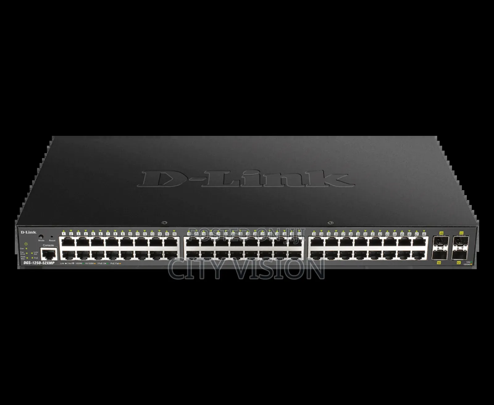 D-Link DGS-1250-52xmp 52-Port 48 Xbase-T Poe