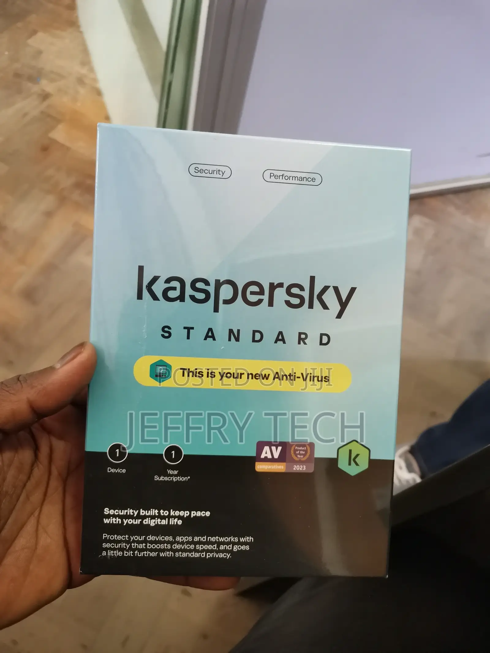 Kaspersky Antivirus 1 User Plus 1 Free License