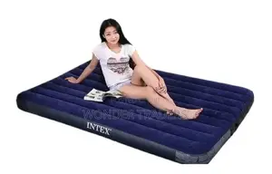 "INTEX INFLATABLE MATTRESS With Free Electric Pump "