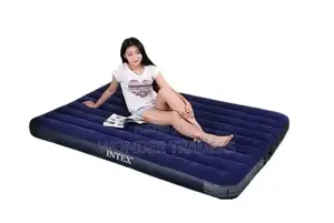 "INTEX INFLATABLE MATTRESS With Free Electric Pump "6 X6