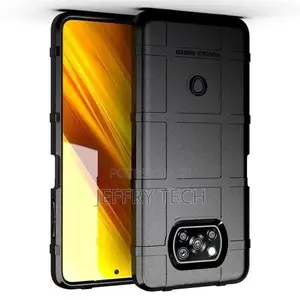 Phone Case for Xiaomi Poco X3/ Poco X3 Pro, Black Full Cover