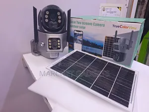 PTZ V380 Wifi 2 Outdoor Solar Camera Waterproof Remote View