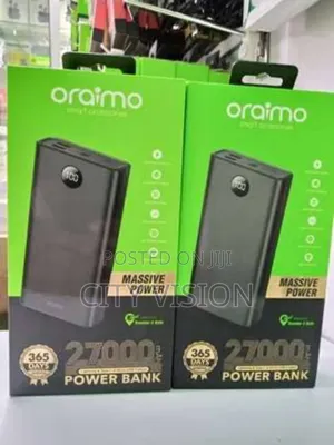 Oraimo 27000mah Massive Power Bank OPB-P271D