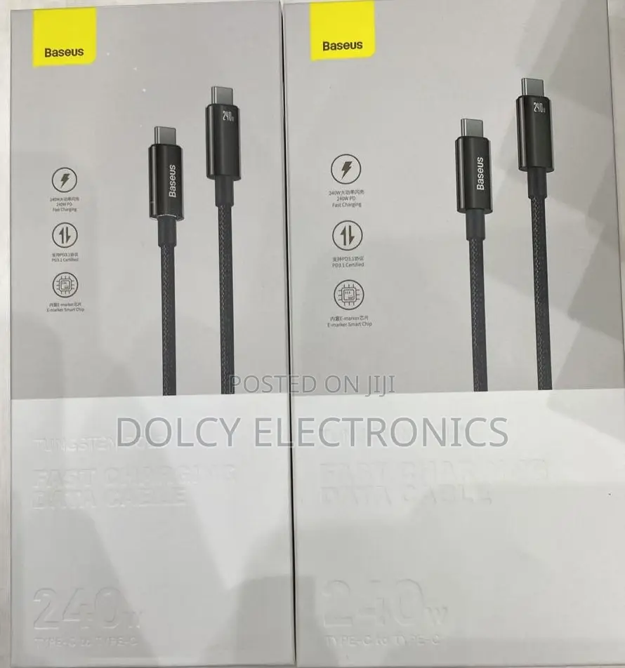 Baseus USB-C Fast Charging Cable 240W(2m)