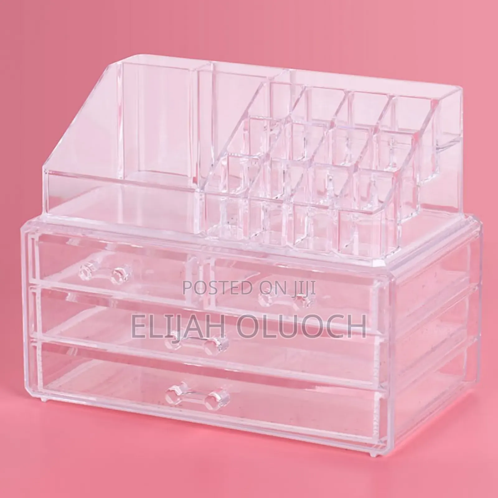 3layer Acrylic Transparent Makeup Drawer/Organizer