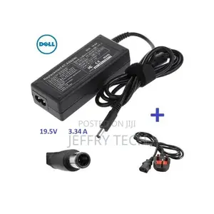 DELL Replacement Laptop Adapter 19.5V / 3.34A + Fused Power