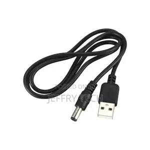 USB Cable 5.5mm / 2.1mm 5V DC Barrel Jack Power Cable