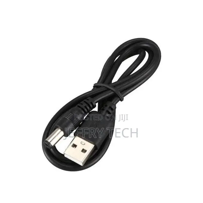 USB Cable 5.5mm / 2.1mm 5V DC Barrel Jack Power Cable