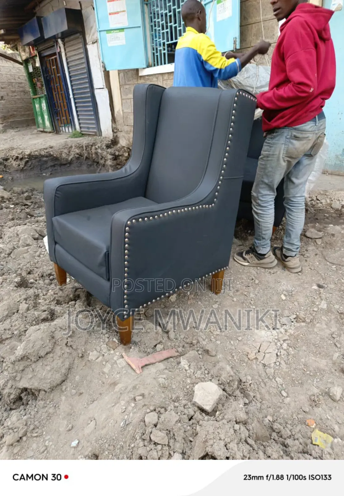 King Chair or Pedicure Seat, Grey 