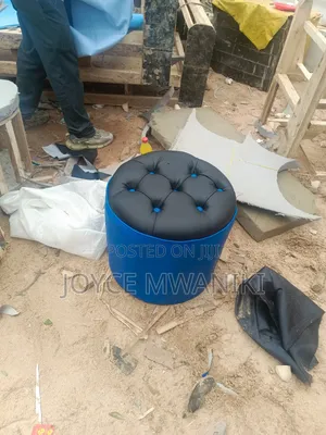 Salon Puff, or Pedicure Stool 