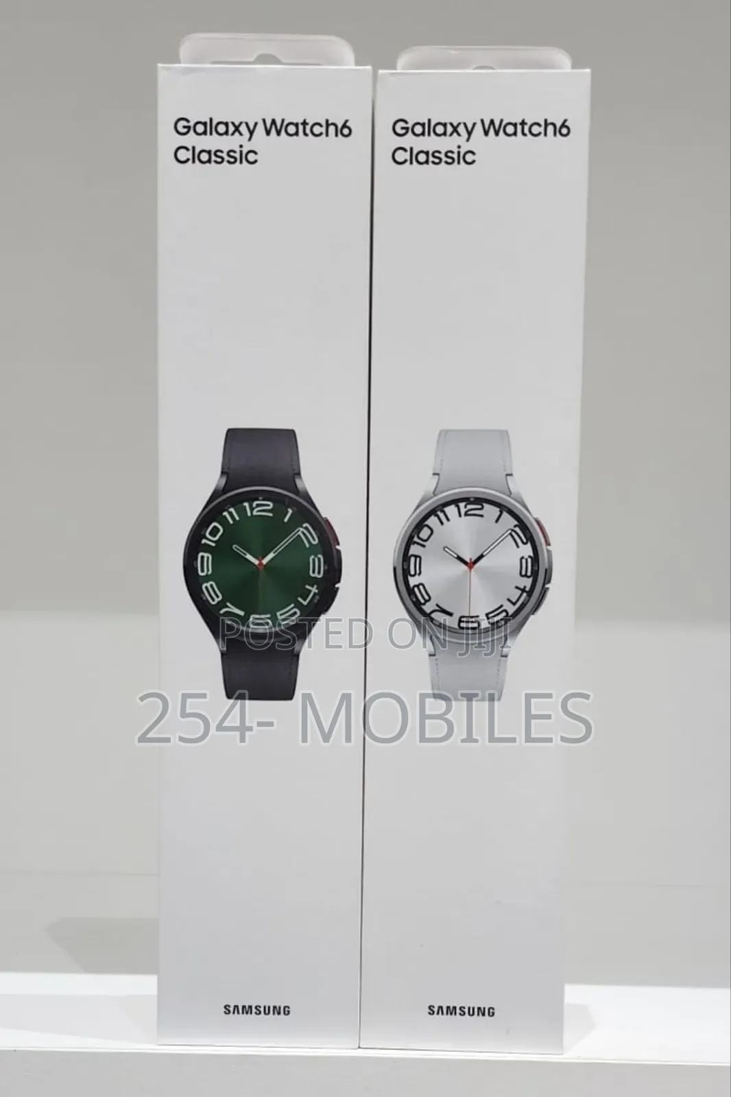 Samsung Galaxy Watch 6 Classic Black and Silver