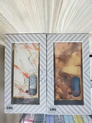 Samsung Galaxy Z Fold 6 5G Cover- White Marble Series - HQ