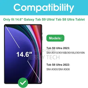 1 Pack Screen Protector for Galaxy Tab S9 Ultra 14.6 Inch 20