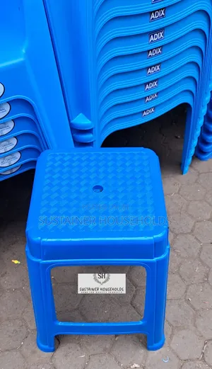 Blue Kenpoly Plastic Stool