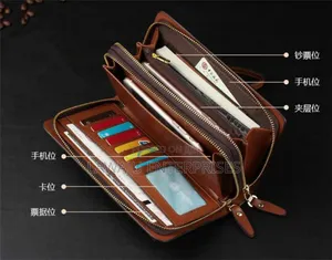 Ladies Brown Leather Wallet