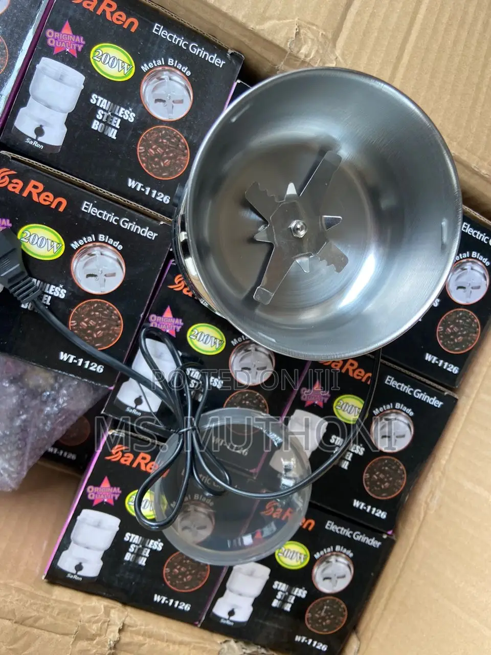 300 Ml Electric Cereals Grinder