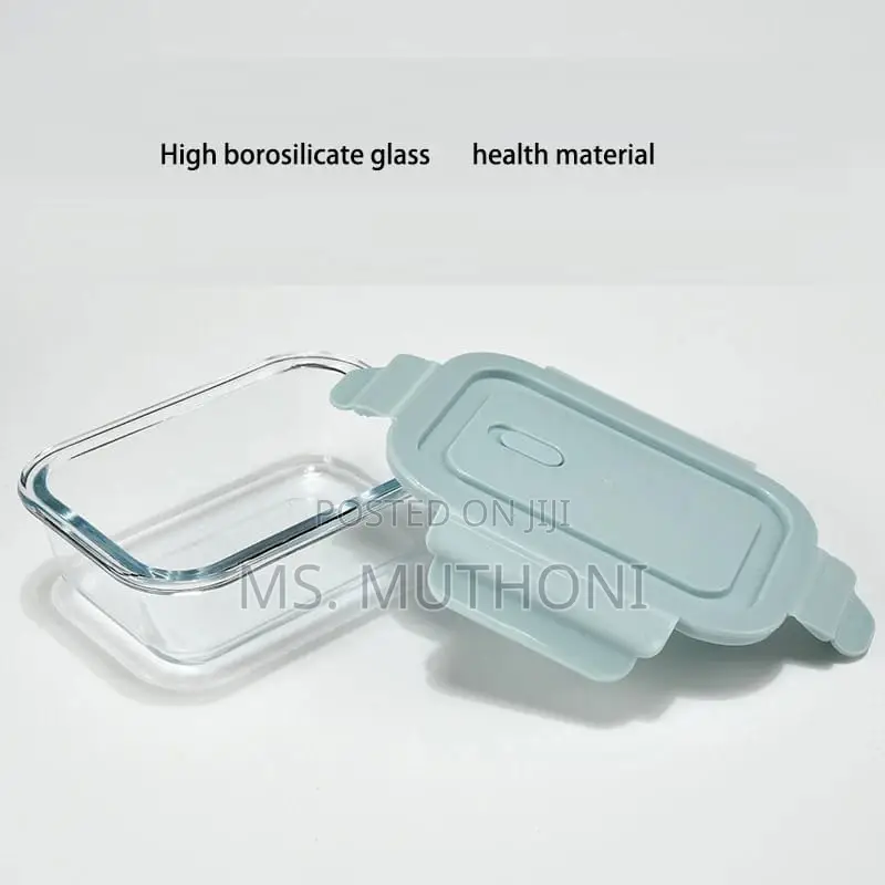 3 Glass Snack/Lunch Box