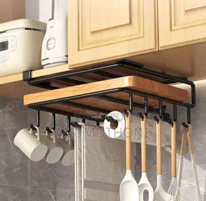 Kitchen Cabinet Under Shelf Double-Layer Storage Rack*