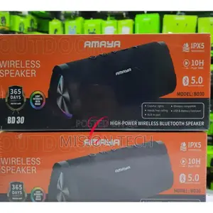 Amaya BD30 Wireless Bluetooth Speaker With Colorful Lights