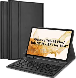 Keyboard Case for 12.4 Inch Galaxy Tab S8 Plus 2022 /Tab S7