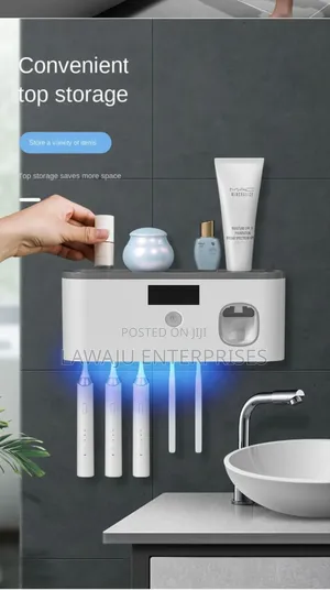 Electric UV Toothbrush Dispenser