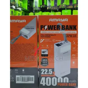 Amaya APW-04 22.5W 40,000mah Power Ban/Amaya Powerbank