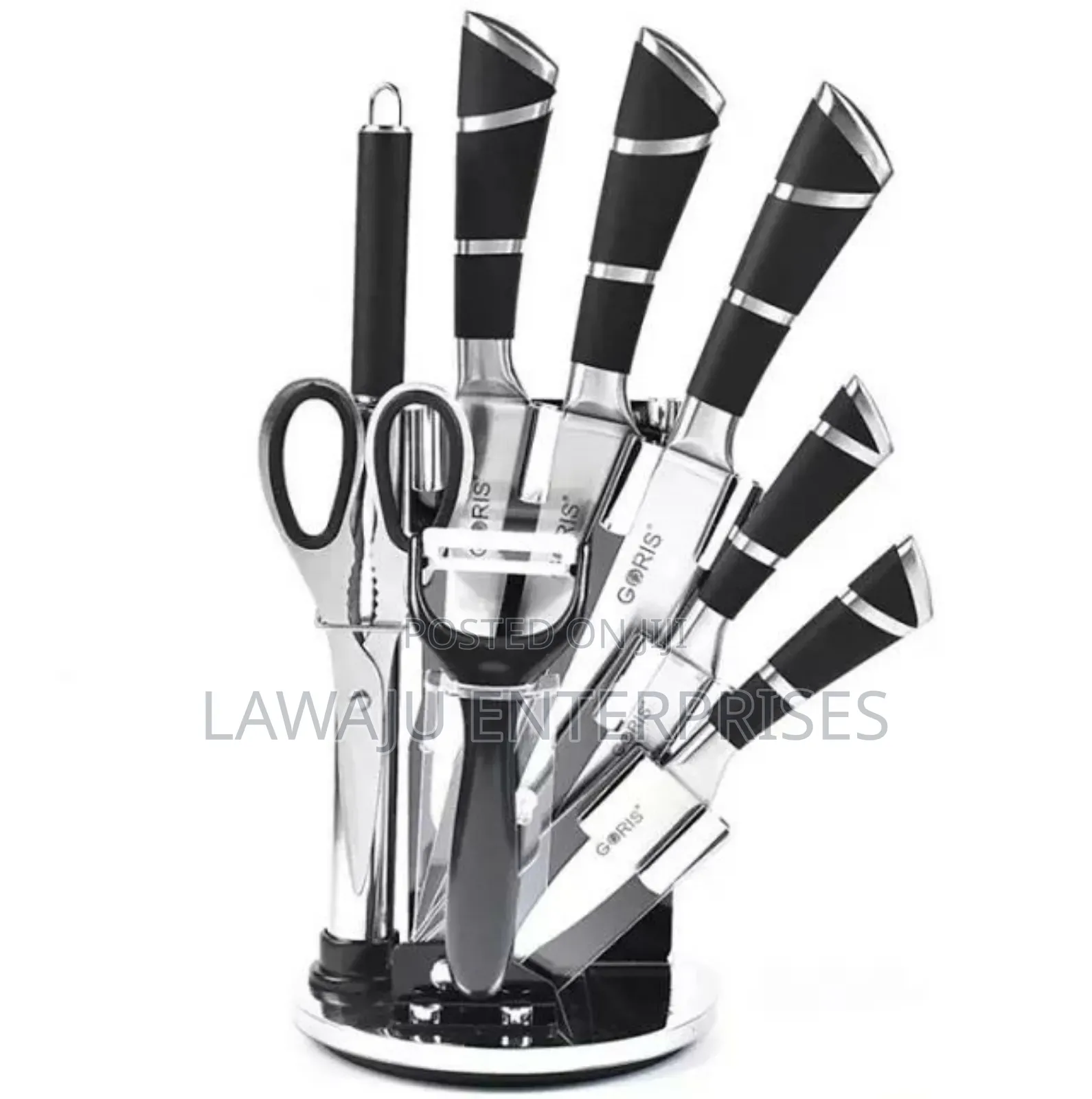 Stainless Blade Chef Knife Set